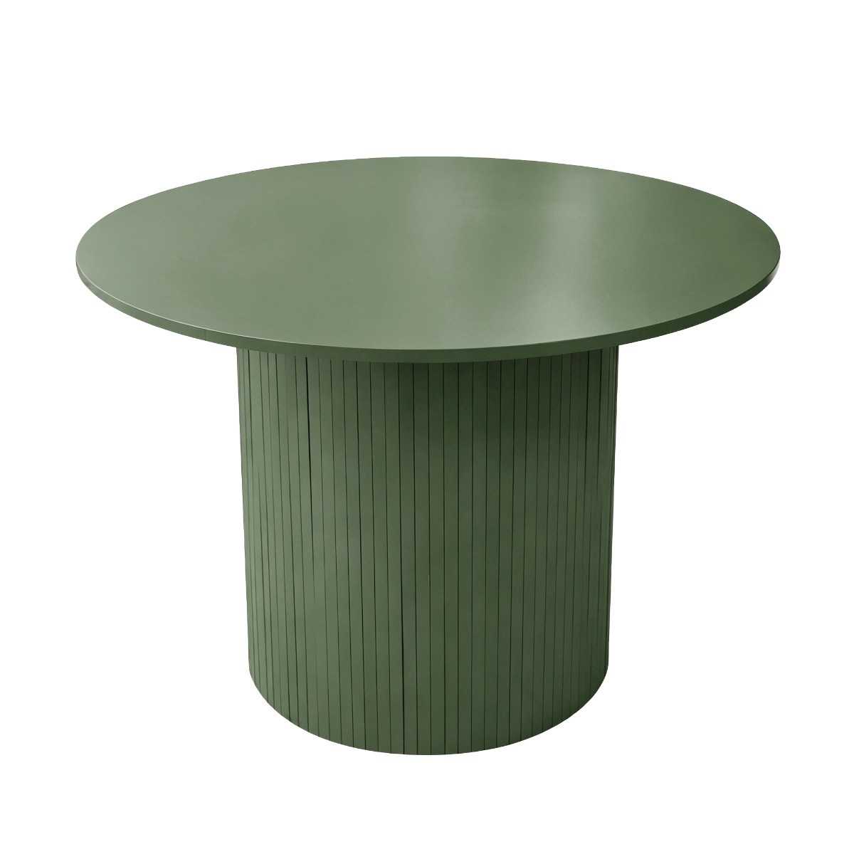 OHS Madison Ribbed Dining Table - Woodland Green>
