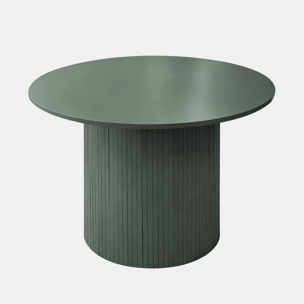 OHS Madison Ribbed Dining Table - Woodland Green>