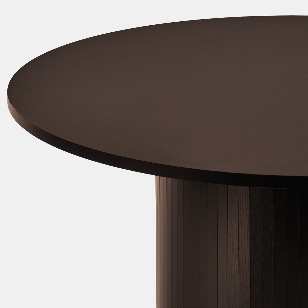 OHS Madison Ribbed Dining Table - Coffee>