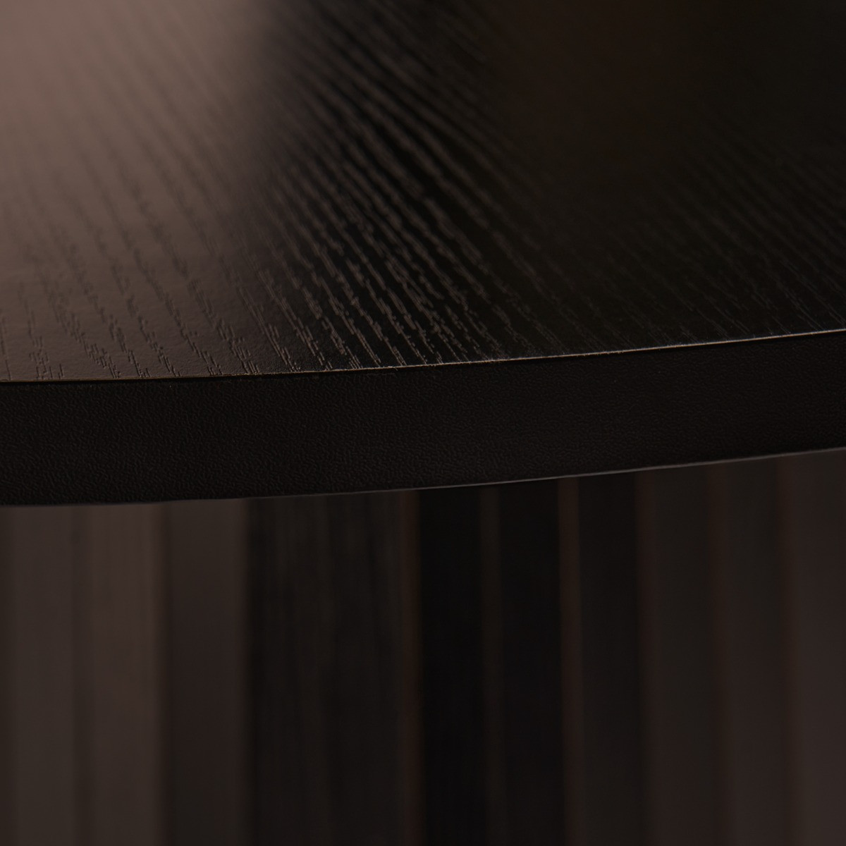OHS Madison Ribbed Dining Table - Coffee>