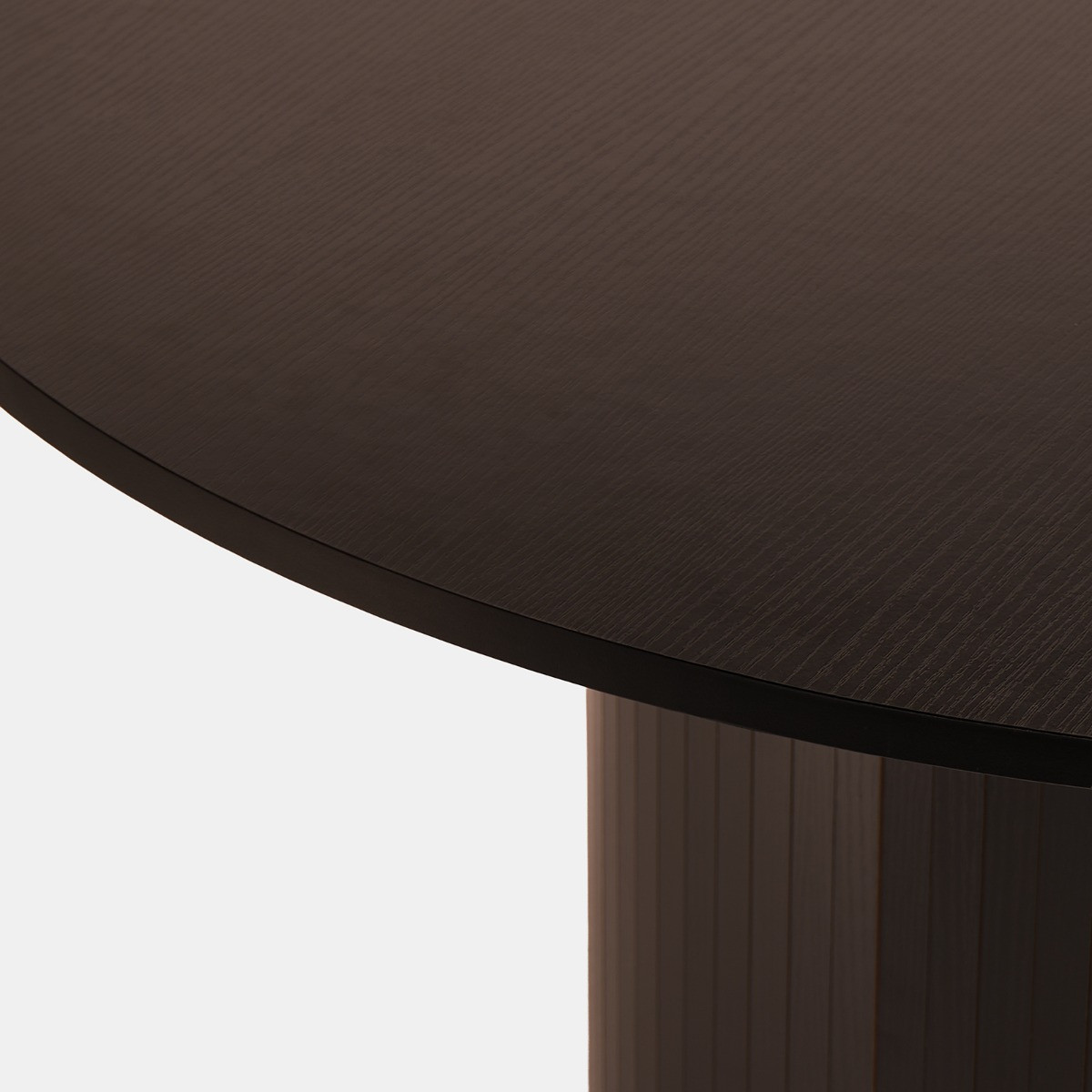 OHS Madison Ribbed Dining Table - Coffee>