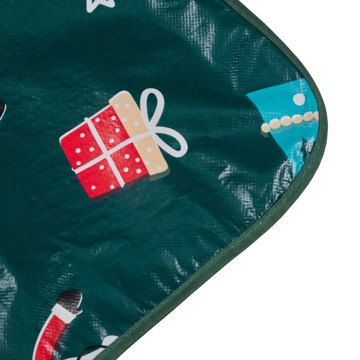 OHS Christmas Print Tablecloth - Green>