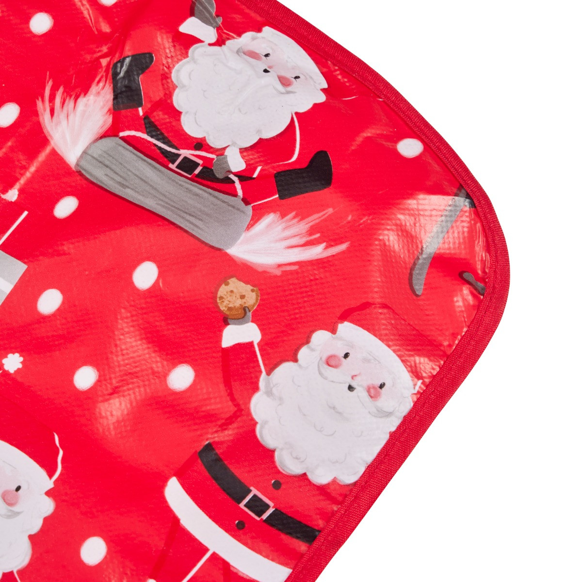 OHS Santa Print Tablecloth - Red>