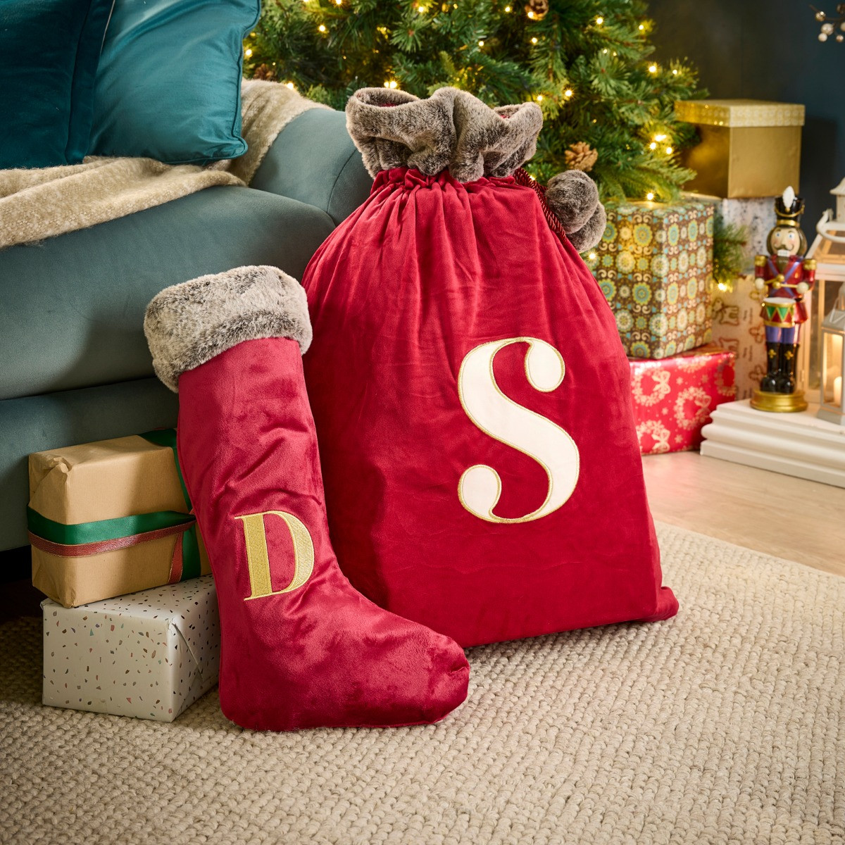 OHS Alphabet Sack, M - Red>