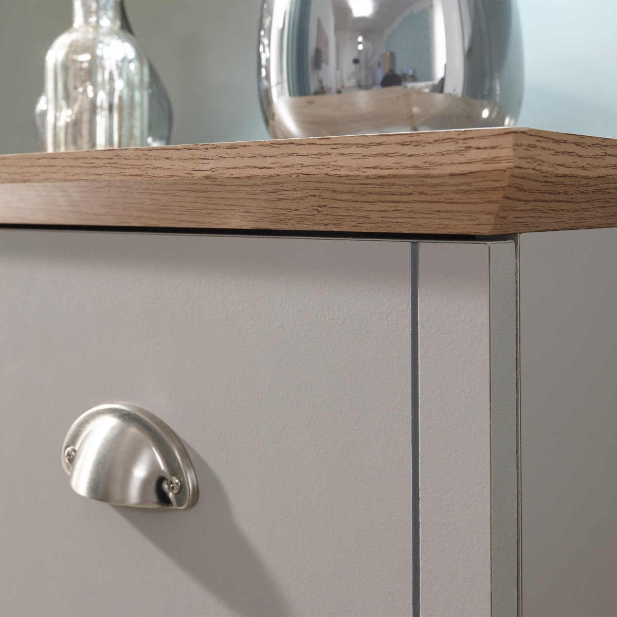 Kendal 2 + 3 Drawer Chest of Drawers - Grey>