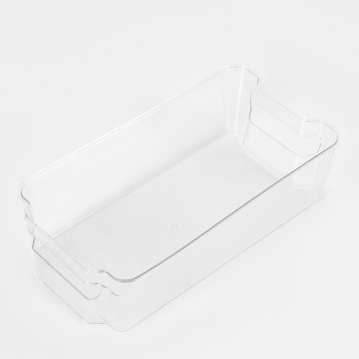 OHS Medium Fridge Storage Tray - Clear>