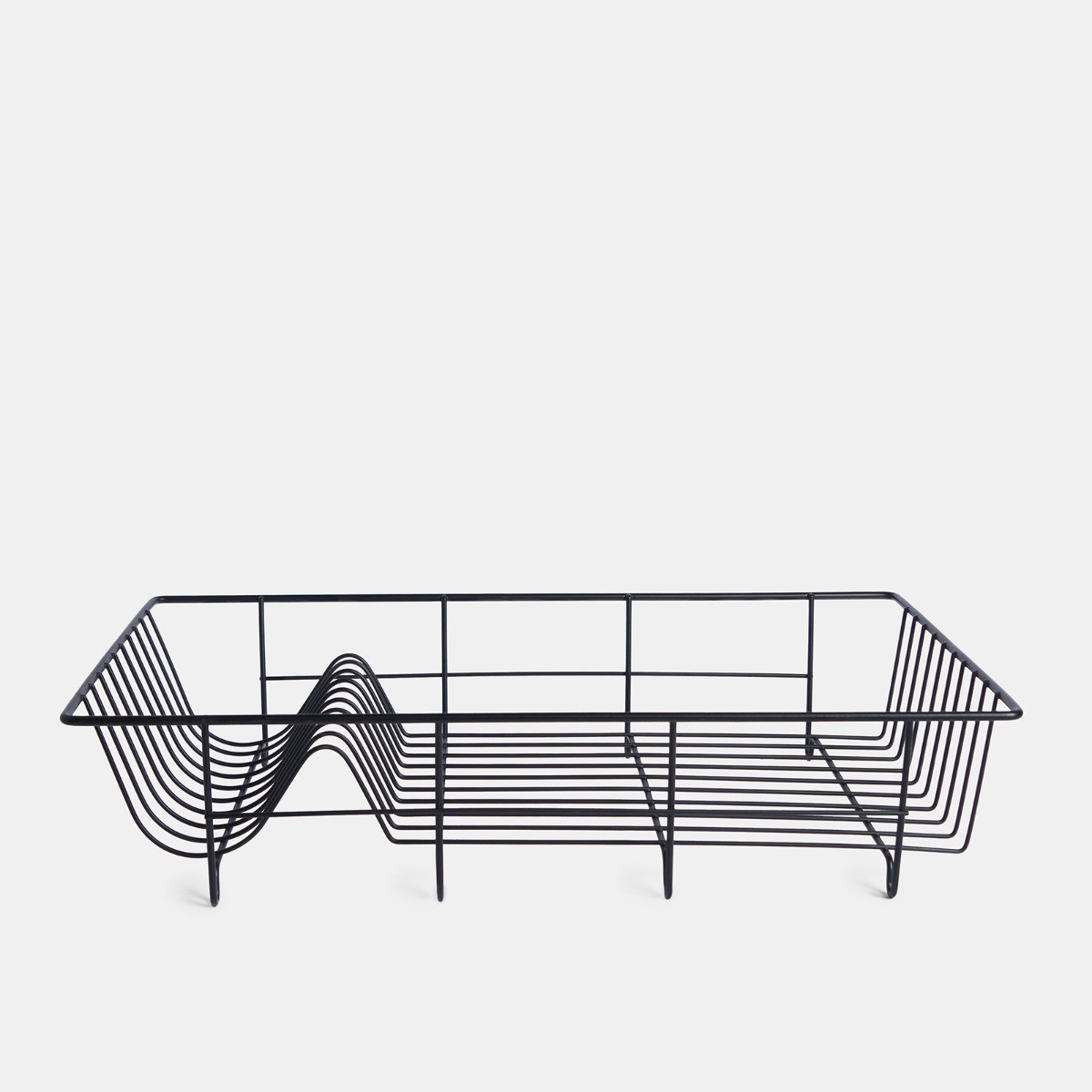 OHS Wire Dish Drainer Rack - Black>