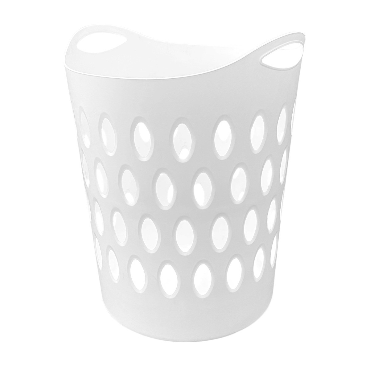 OHS Large Flexi Laundry Basket - White>