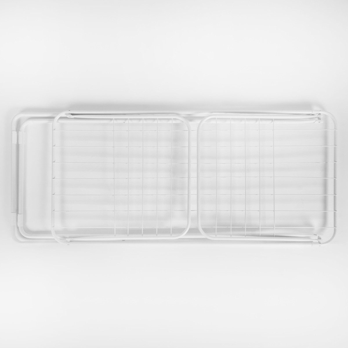 OHS 18M Stainless Steel Foldable Drying Airer - White >