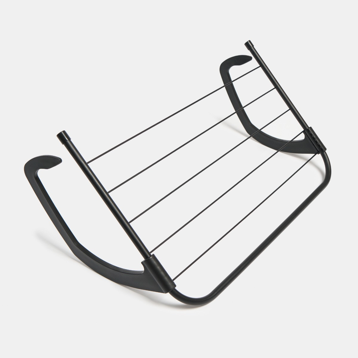 OHS 3m Radiator Clothes Airer - Black>