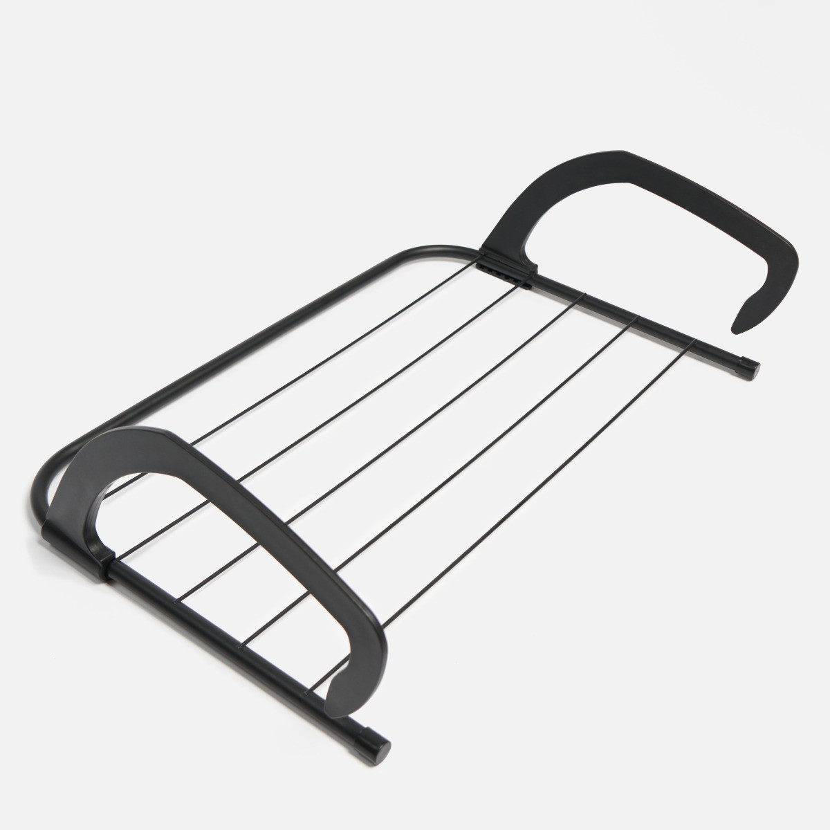 OHS 3m Radiator Clothes Airer - Black>