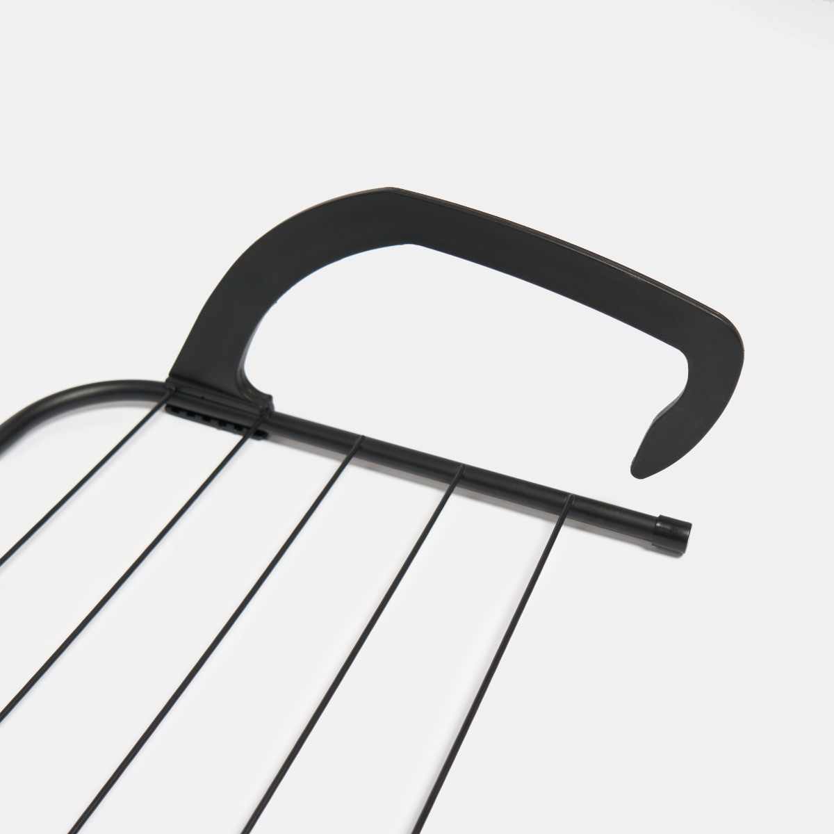 OHS 3m Radiator Clothes Airer - Black>