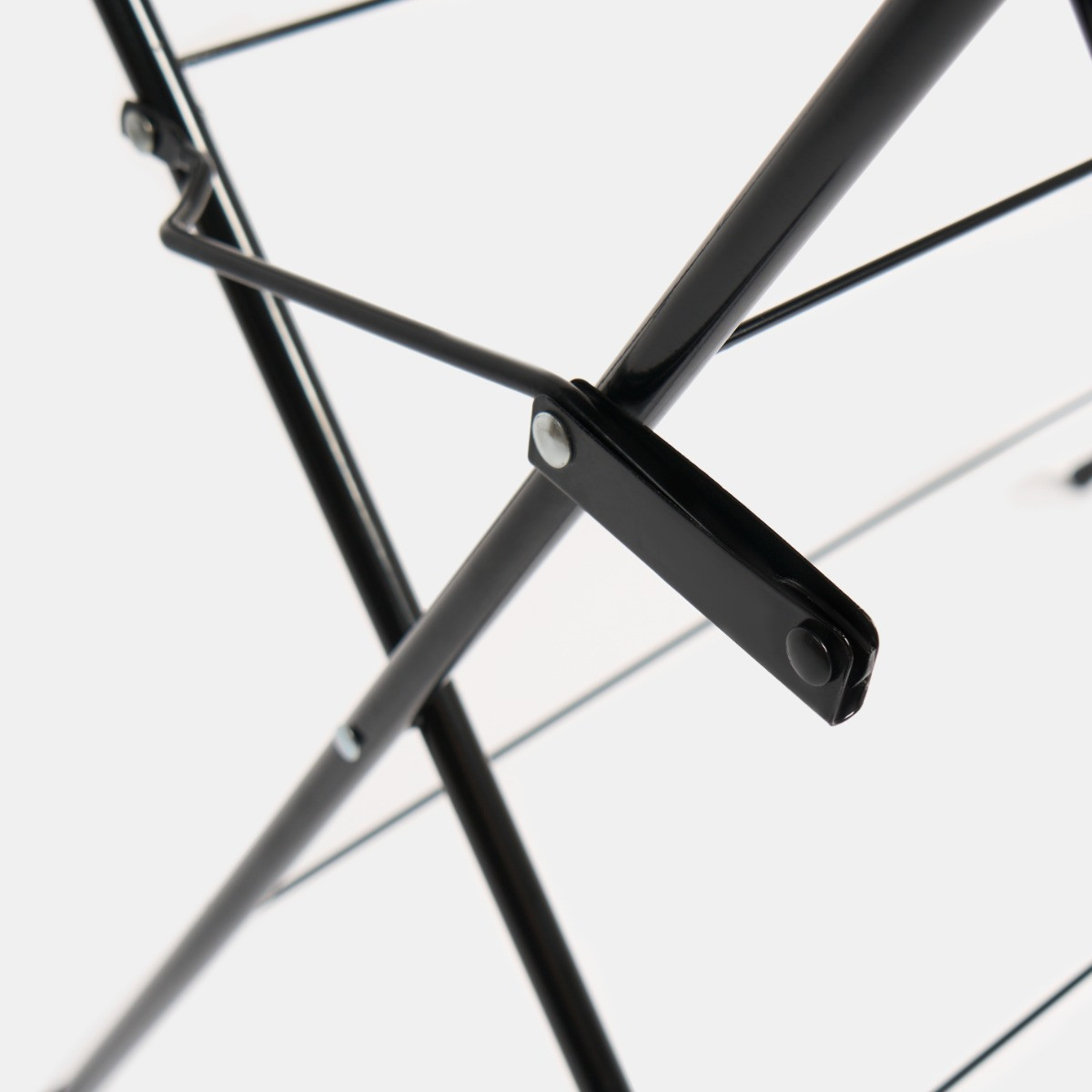 OHS 3 Tier Foldable 15m Clothes Airer - Black>