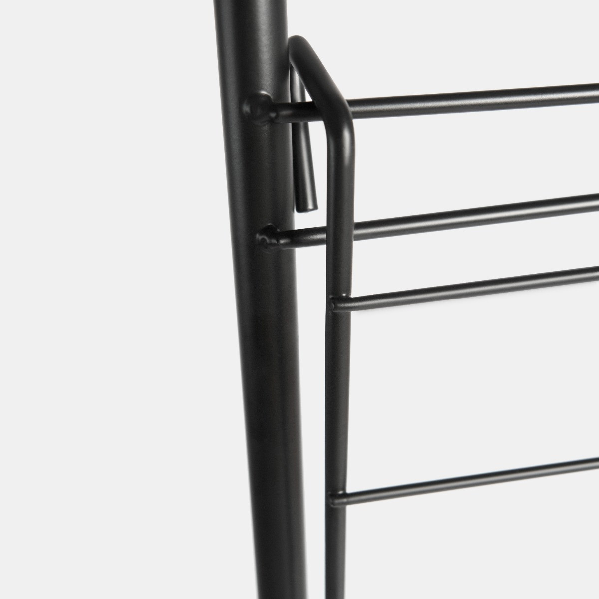 OHS Over The Door Tiered Foldable Drying Rack - Black>