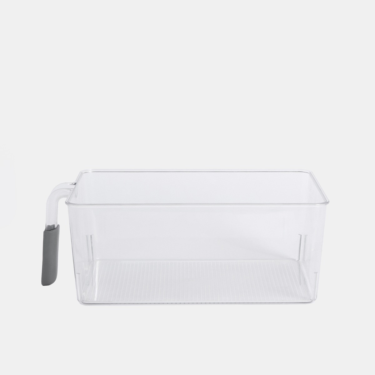 OHS Fridge Storage Tray With Handle - Clear >