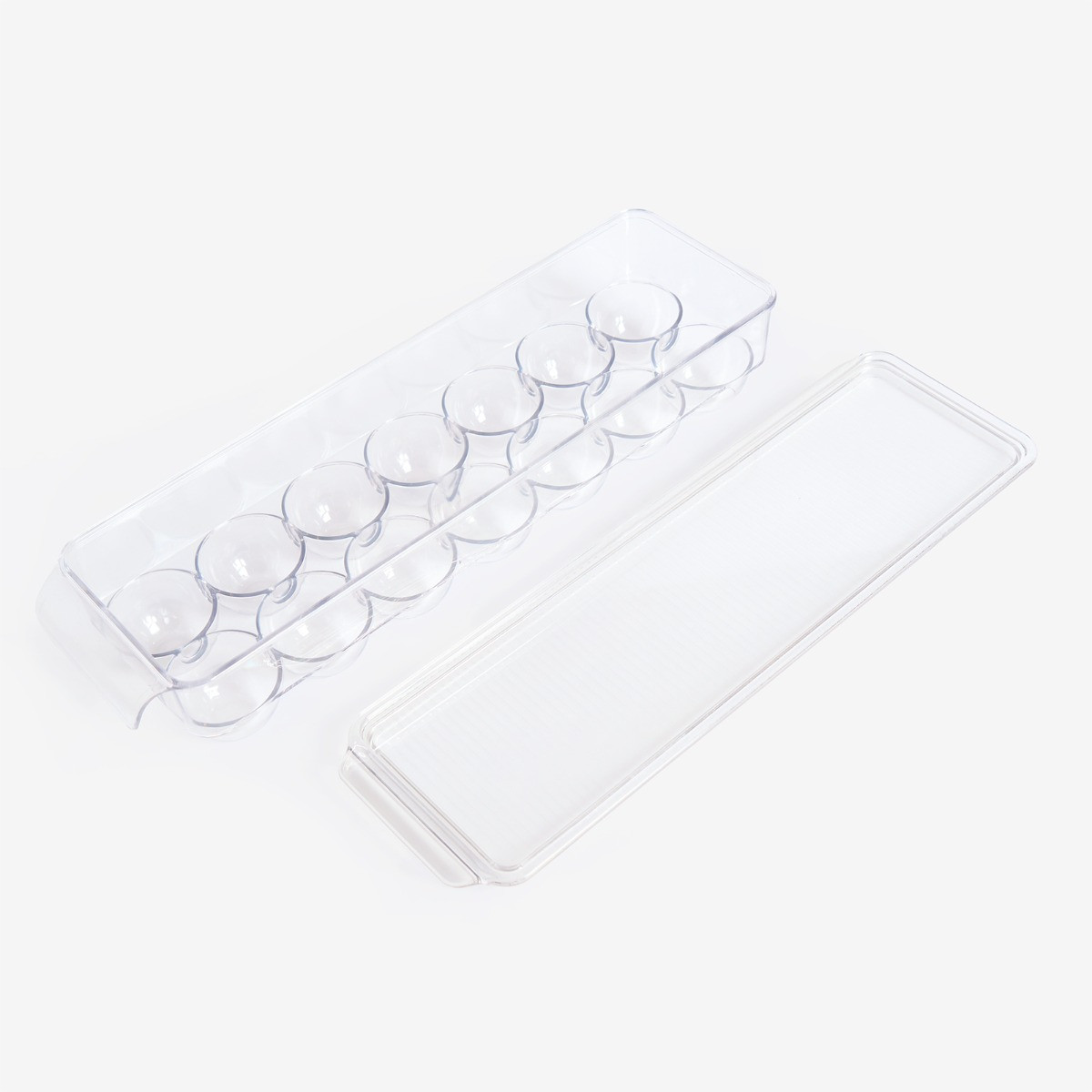 OHS Plastic Egg Storage With Lid - Clear >
