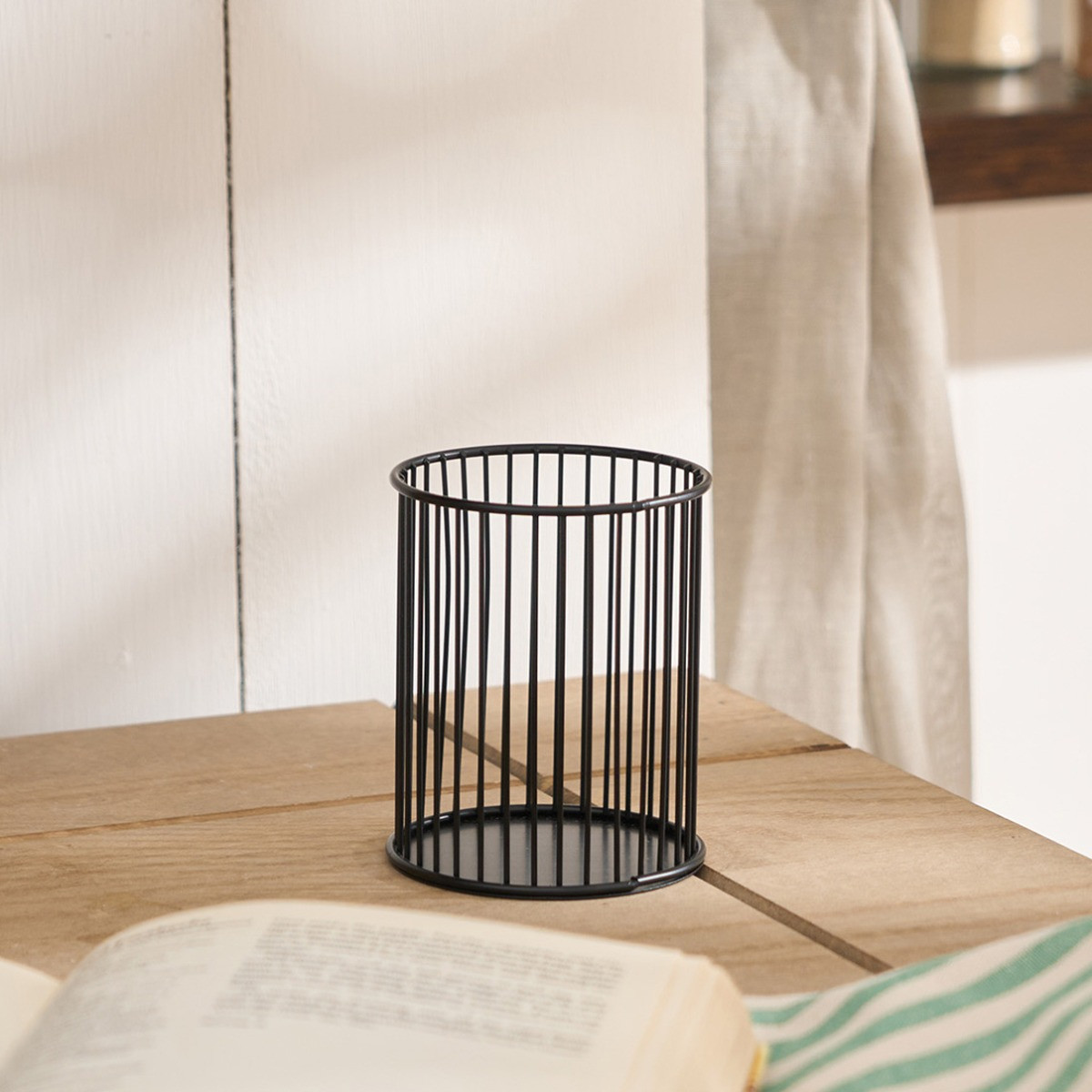 OHS Wire Cutlery Holder - Black>