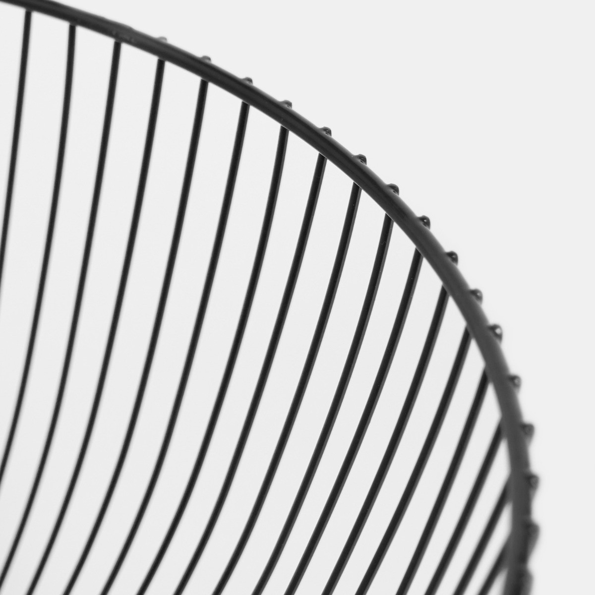 OHS Wire Fruit Basket - Black>