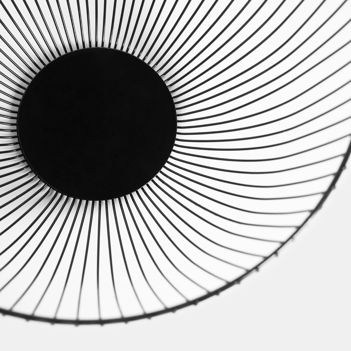 OHS Wire Fruit Basket - Black>