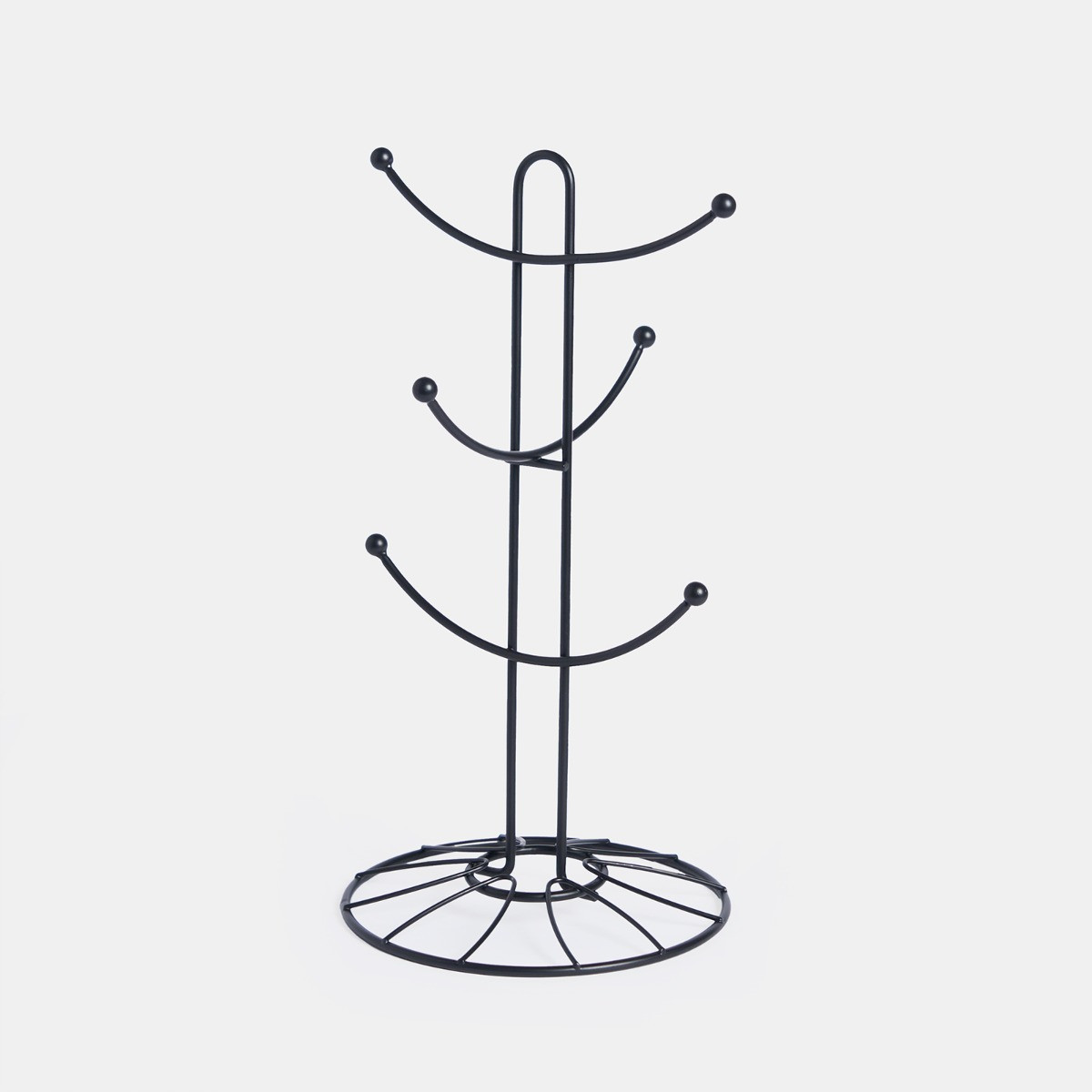 OHS Wire Mug Tree - Black>