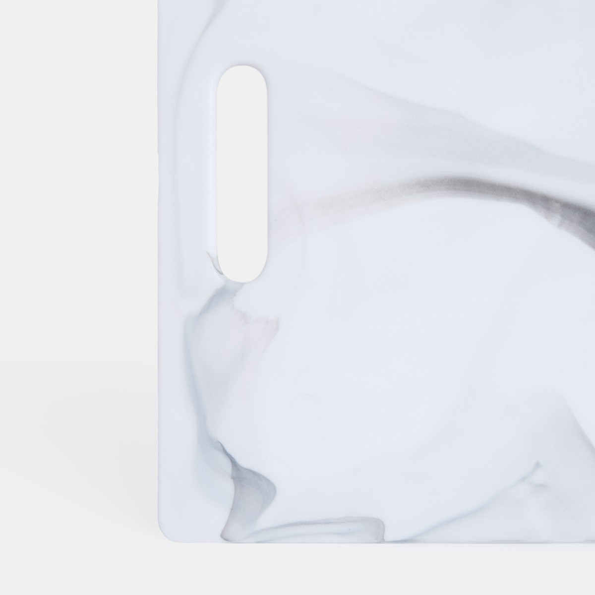 OHS Set of 2 Marble Chopping Boards - White Marble>