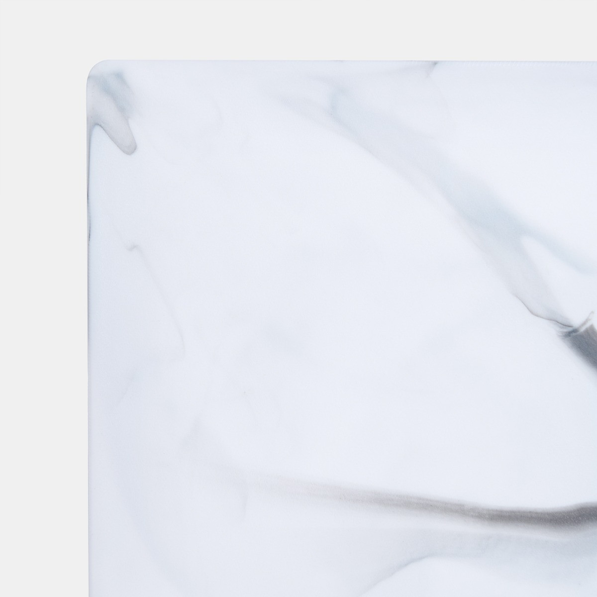 OHS Set of 2 Marble Chopping Boards - White Marble>