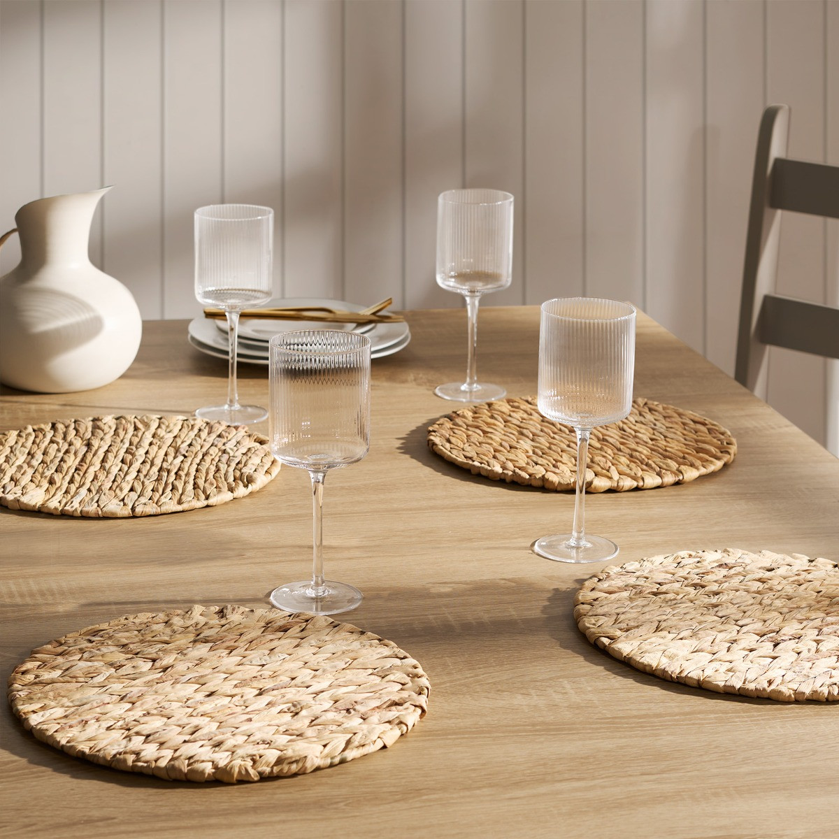 OHS Seagrass Placemats, Natural - 4 Pack>
