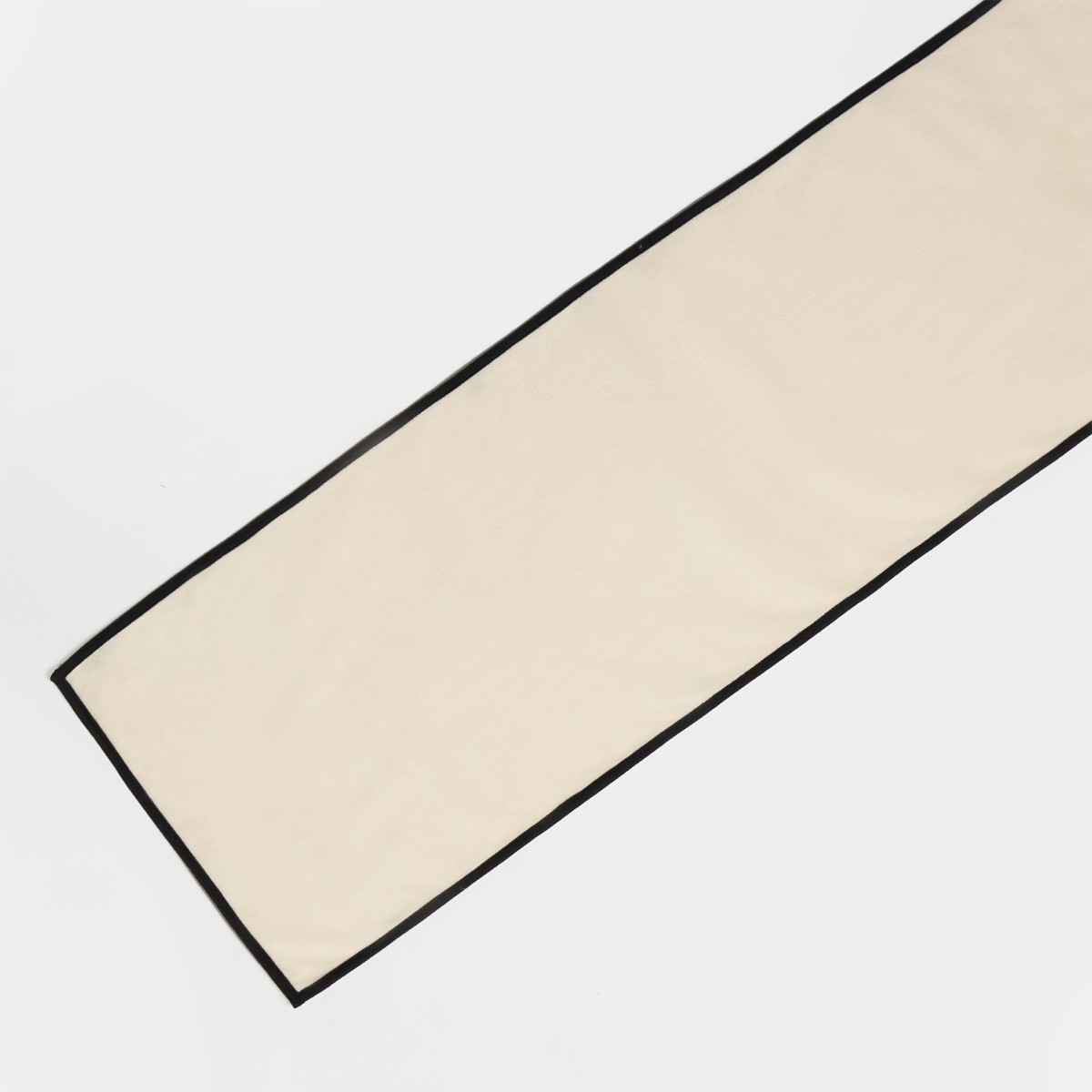 OHS Piped Trim Table Runner - Monochrome>