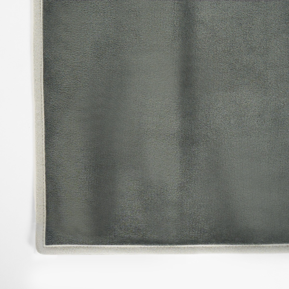 OHS Piped Trim Table Runner – Charcoal/Silver >