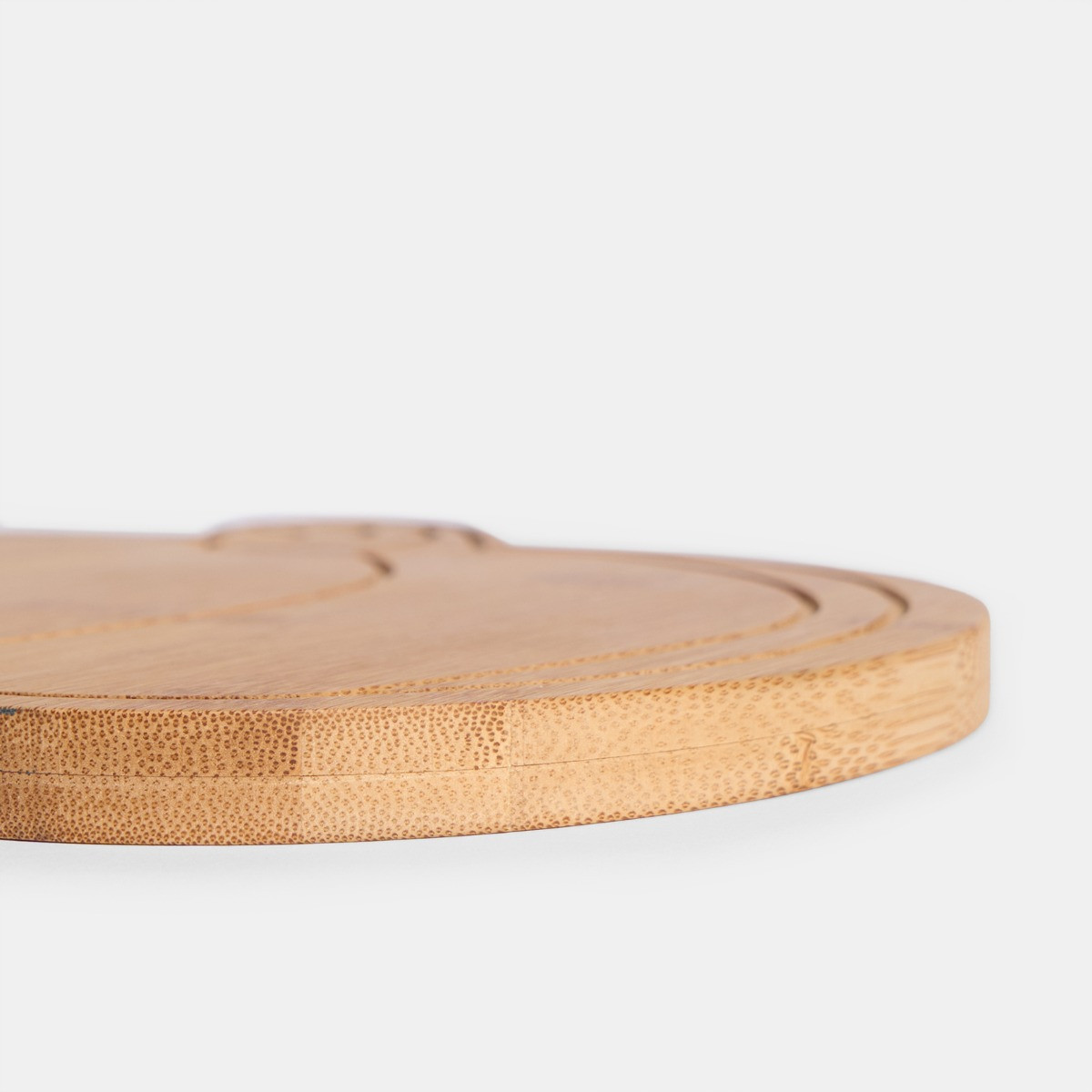 OHS Wooden Pumpkin Serving Board - Natural >