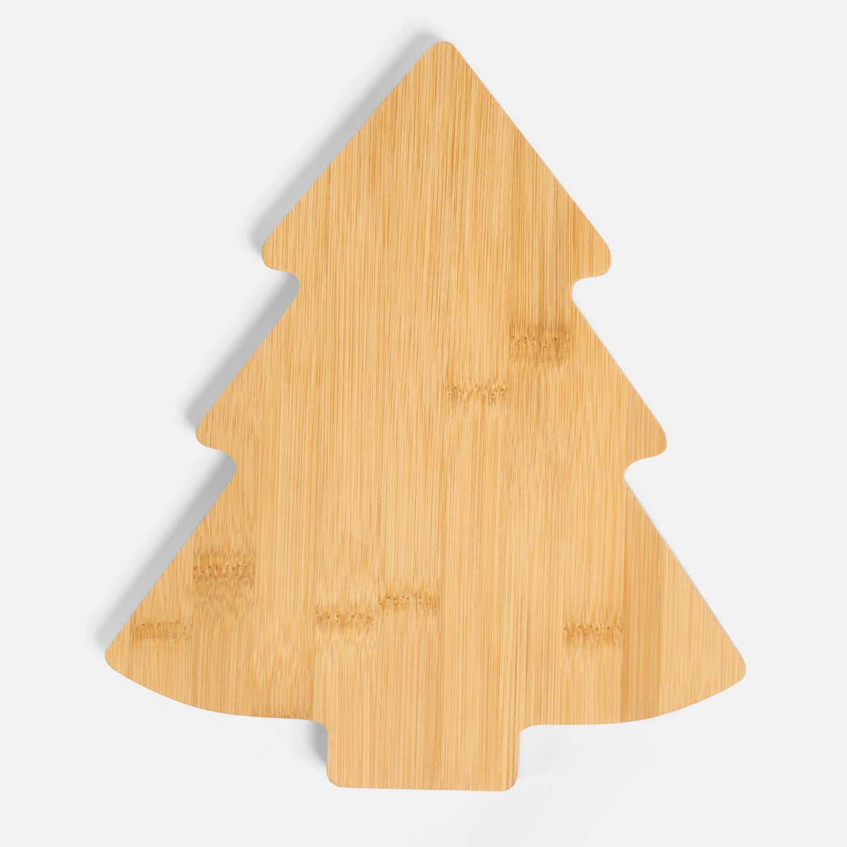 OHS Wooden Christmas Tree Plate - Natural>