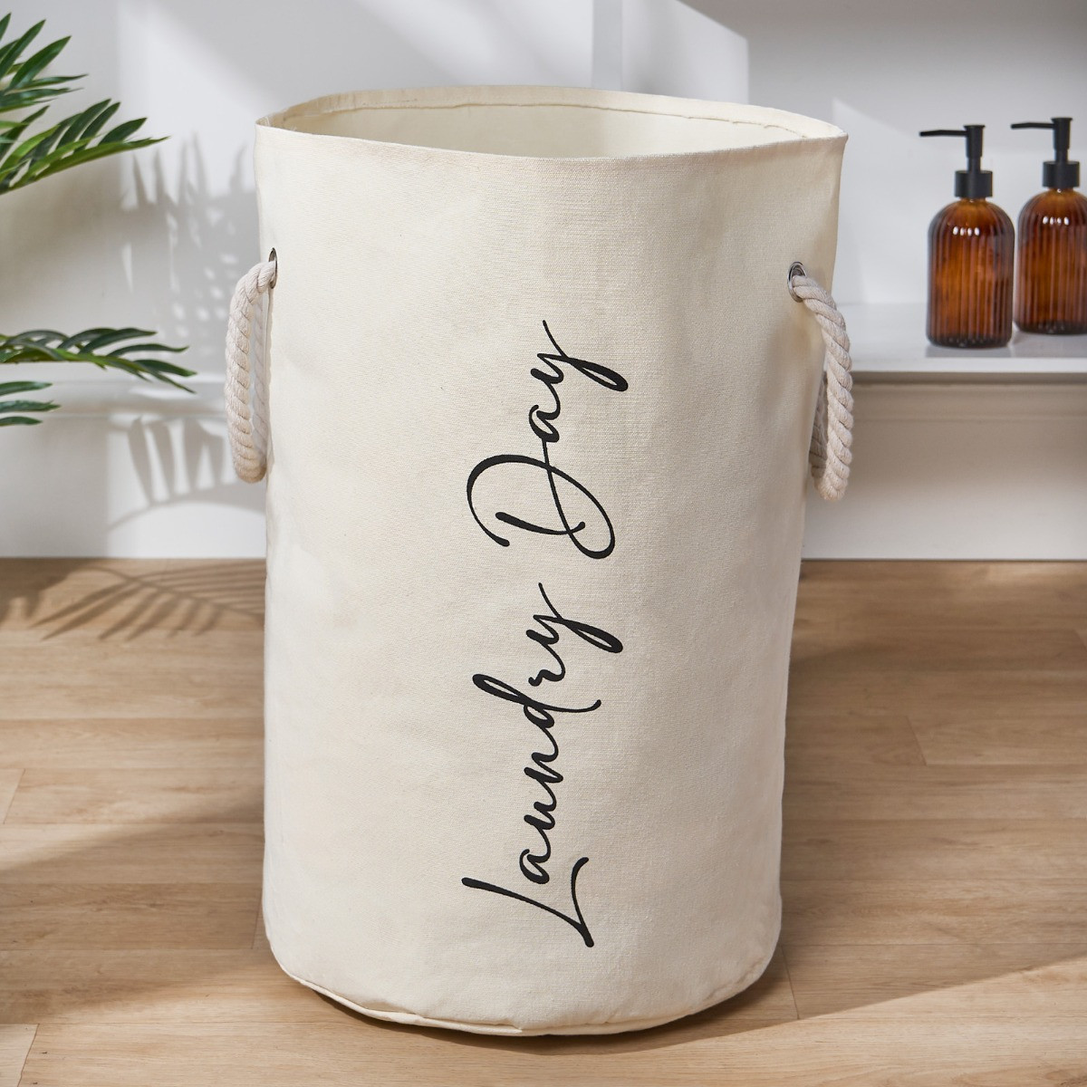 OHS Slogan Laundry Bag - Beige>