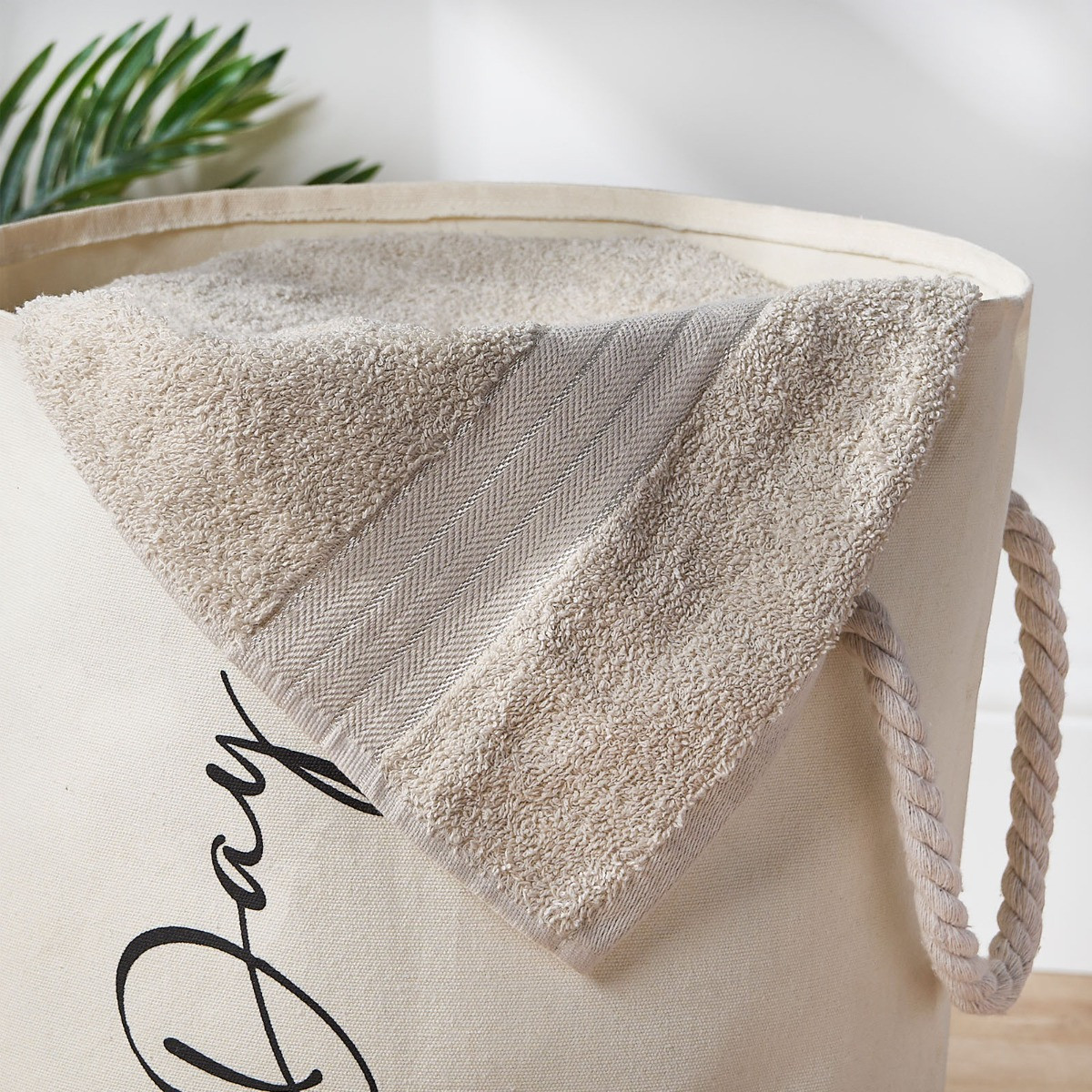 OHS Slogan Laundry Bag - Beige>