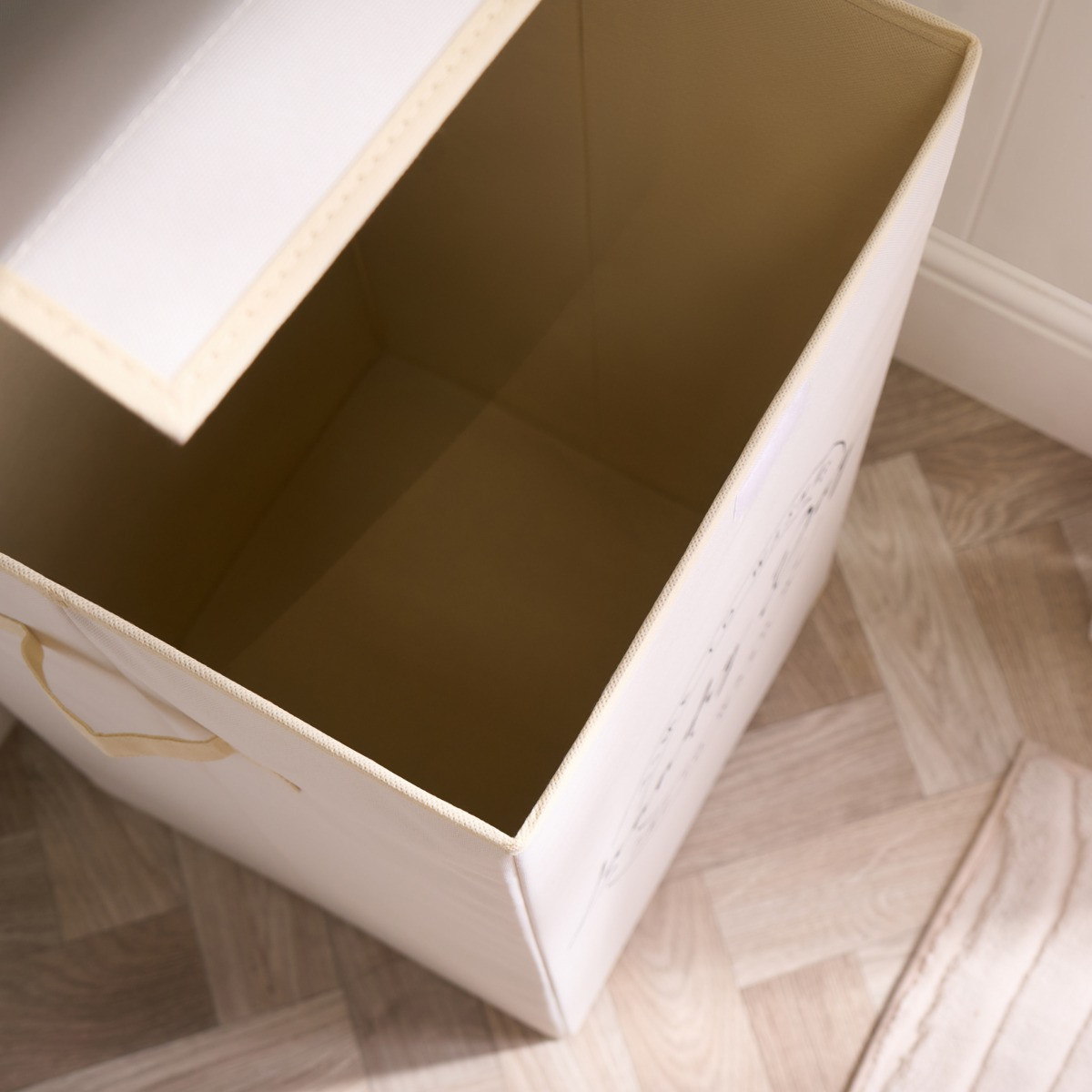 OHS Slogan Laundry Basket - Beige>