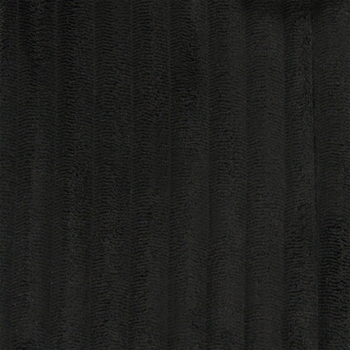 OHS Ribbed Faux Fur Foldable Laundry Basket - Black>