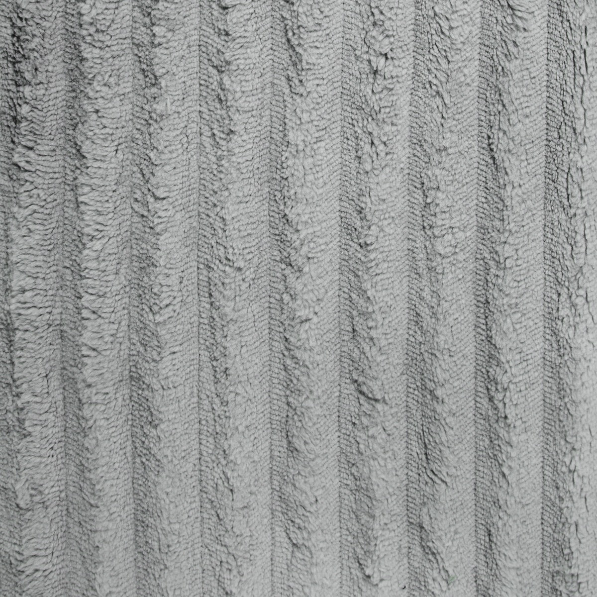 Ribbed Foldable Laundry Basket - Grey>