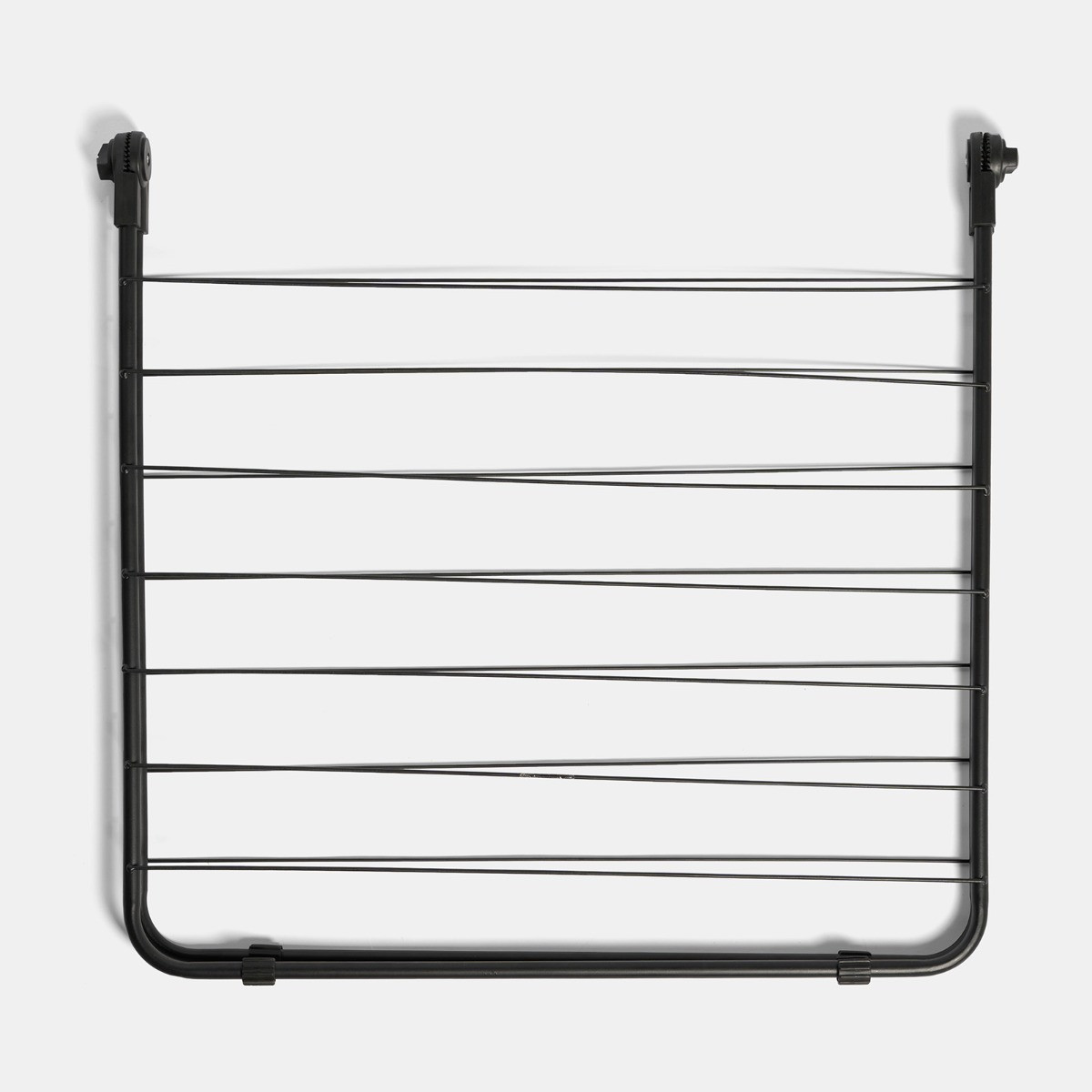 OHS Over The Bath Clothes Airer - Black>