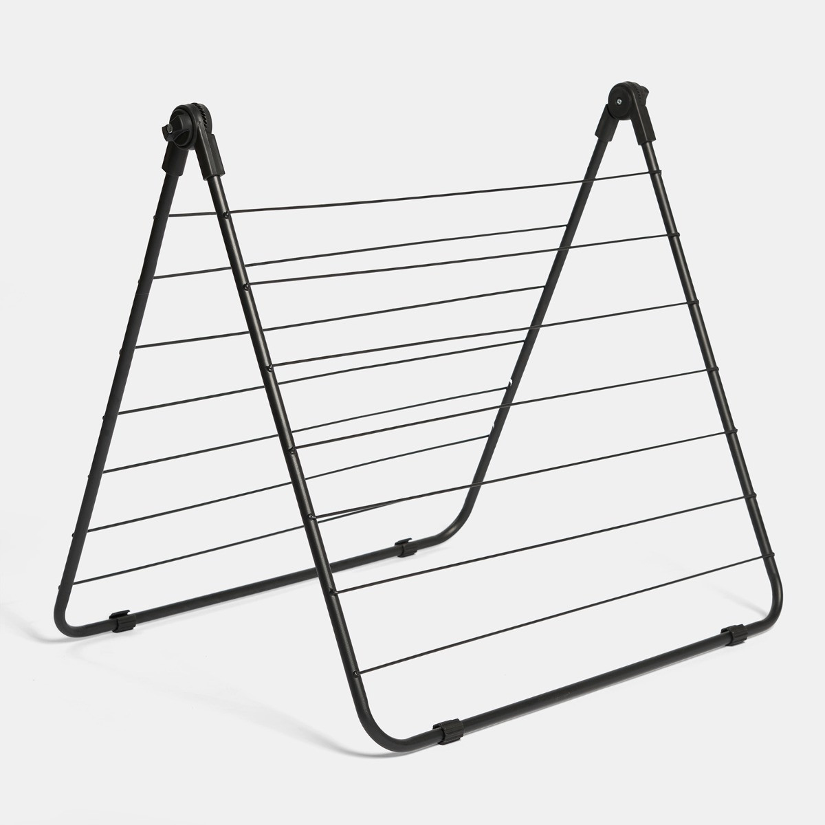 OHS Over The Bath Clothes Airer - Black>