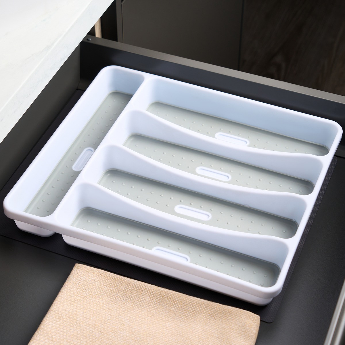 OHS Cutlery Tray - White >