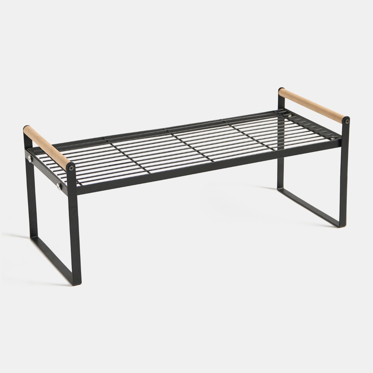 OHS Wire Kitchen Shelf - Black>