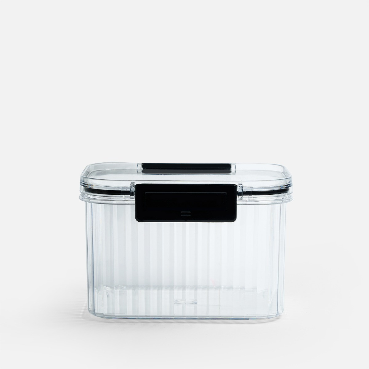 OHS Small Plastic Clip Lock Storage Container - Clear>