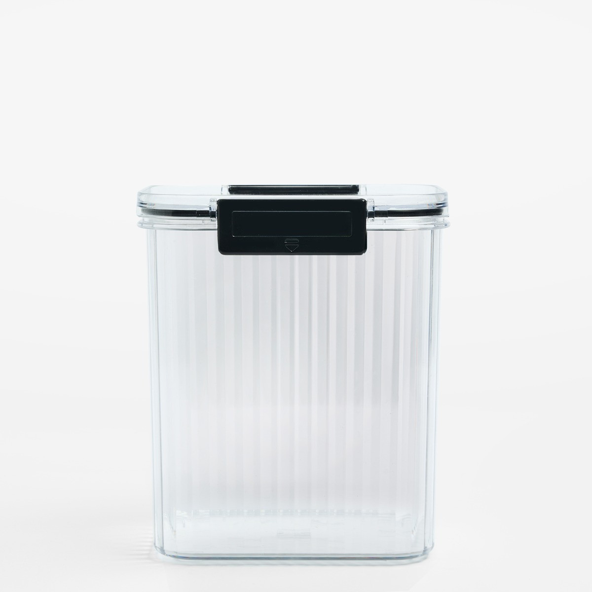 OHS Medium Plastic Clip Lock Storage Container - Clear>