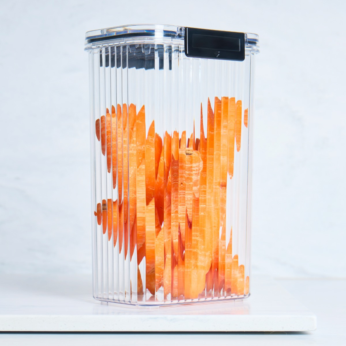 OHS Large Plastic Clip Lock Storage Container - Clear>