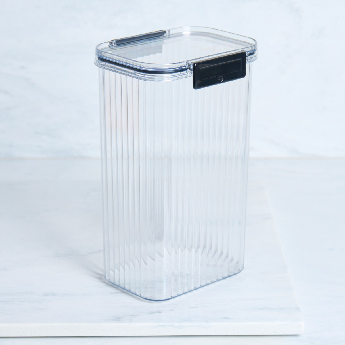 OHS Large Plastic Clip Lock Storage Container - Clear>