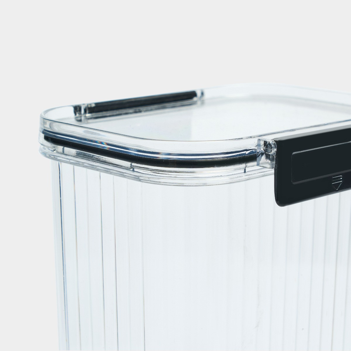 OHS Large Plastic Clip Lock Storage Container - Clear>