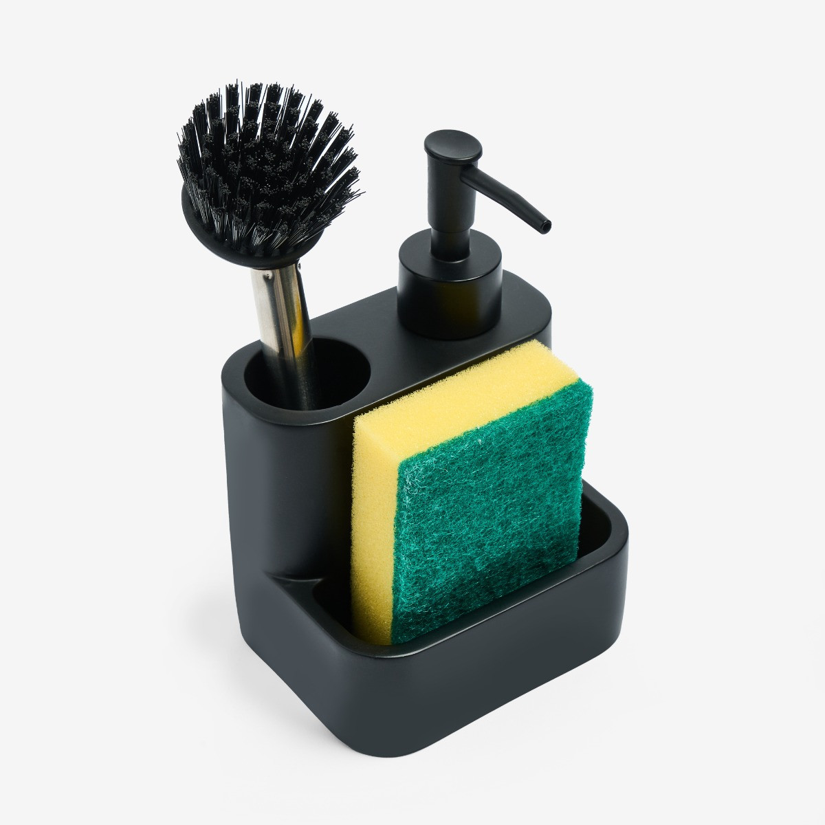 OHS Kitchen Sink Soap Dispenser - Black>