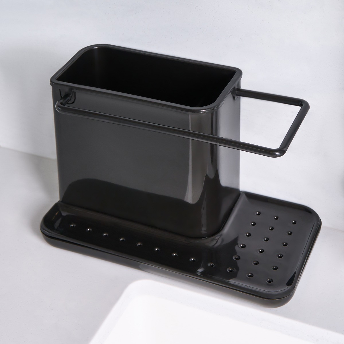 OHS Kitchen Sink Caddy - Black>