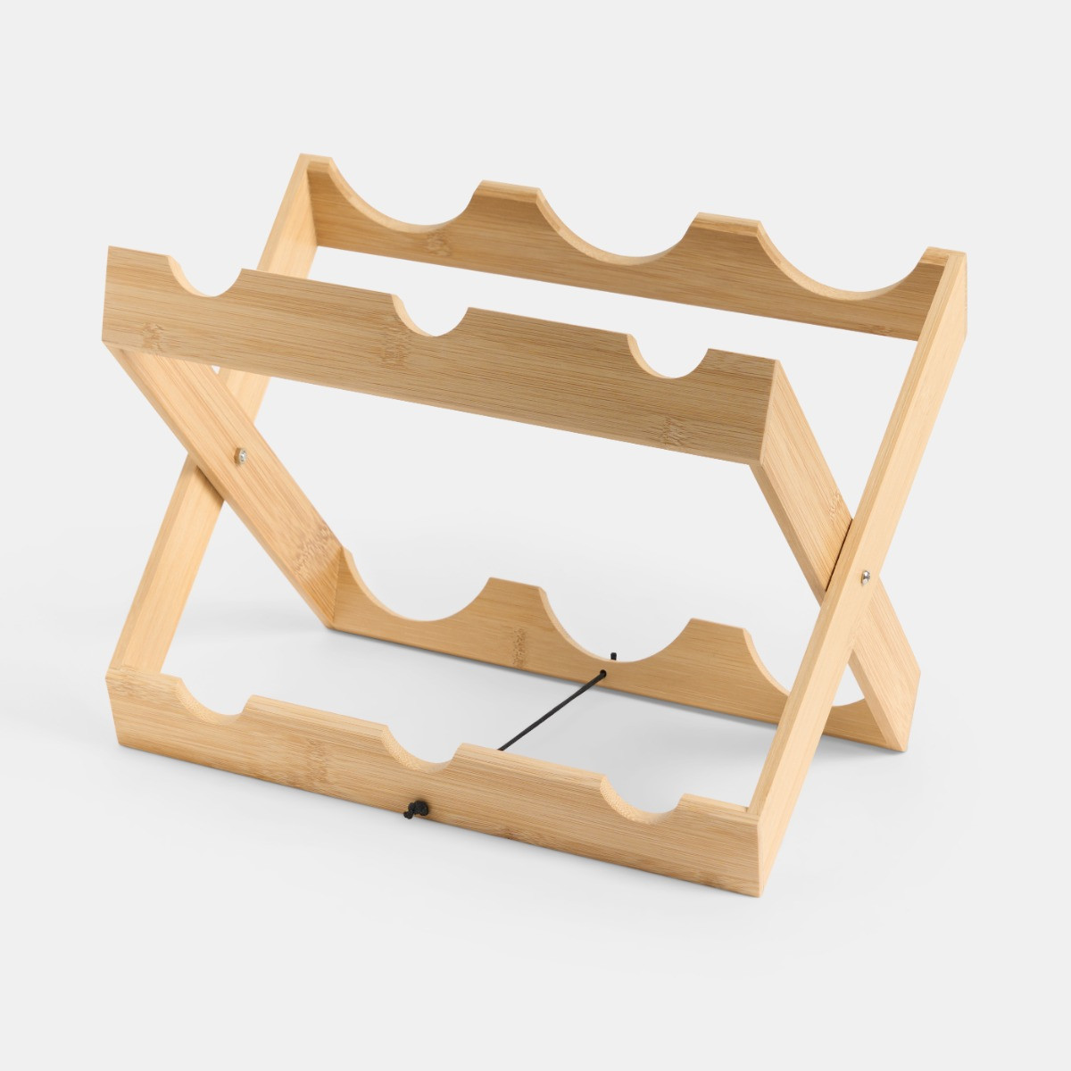 OHS Bamboo Wine Rack - Natural>