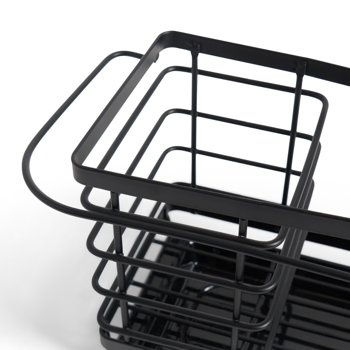 OHS Wire Sink Organiser - Black>