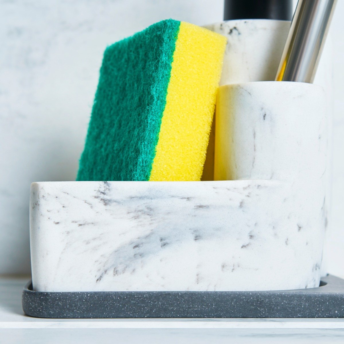 OHS Kitchen Sink Soap Dispenser - White Marble>